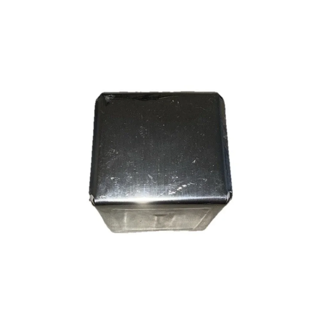 Napkin Dispenser Restaurant‎ Ware Chrome Metal Double Sided 7x4.5x3.5